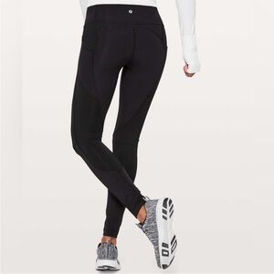 Women’s Black Lululemon Leggings - Size 4